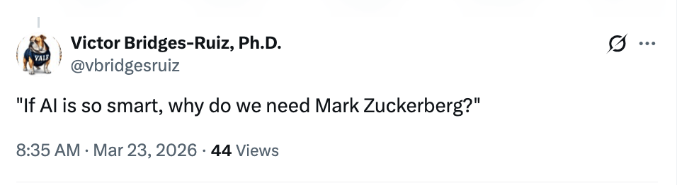 扎克伯格转向AI中枢,Meta内部悄然重塑管理核心。 IT技术 扎克伯格转向AI中枢,Meta内部悄然重塑管理核心。 IT技术