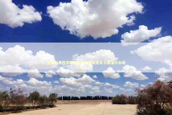 三桶油再度涨停霍尔木兹海峡危机引爆油价市场 新闻