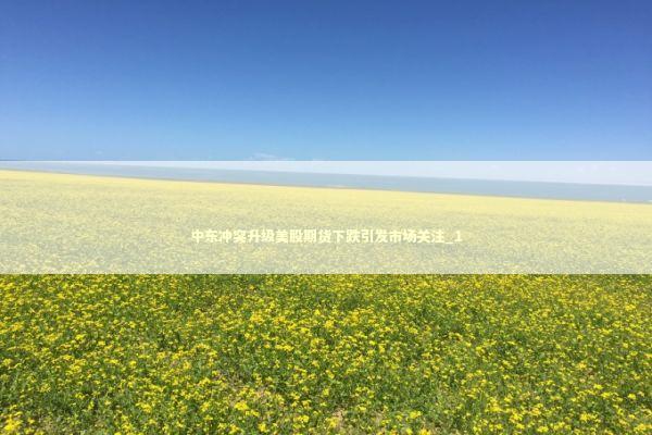 中东冲突升级美股期货下跌引发市场关注_1 中东冲突升级美股期货下跌引发市场关注_1 新闻