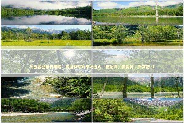 周五就业报告前瞻:美国劳动力市场进入“低招聘、低裁员”新常态_1 周五就业报告前瞻:美国劳动力市场进入“低招聘、低裁员”新常态_1 新闻