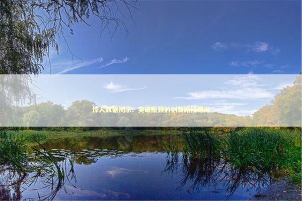 惊人数据揭示:突破瓶颈的创新路径曝光 惊人数据揭示:突破瓶颈的创新路径曝光 新闻